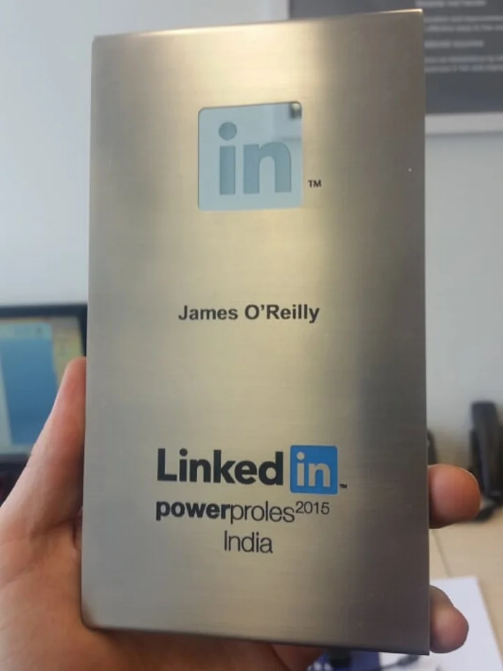 James is big in India #uhoh #checkthespelling #checkthecountry