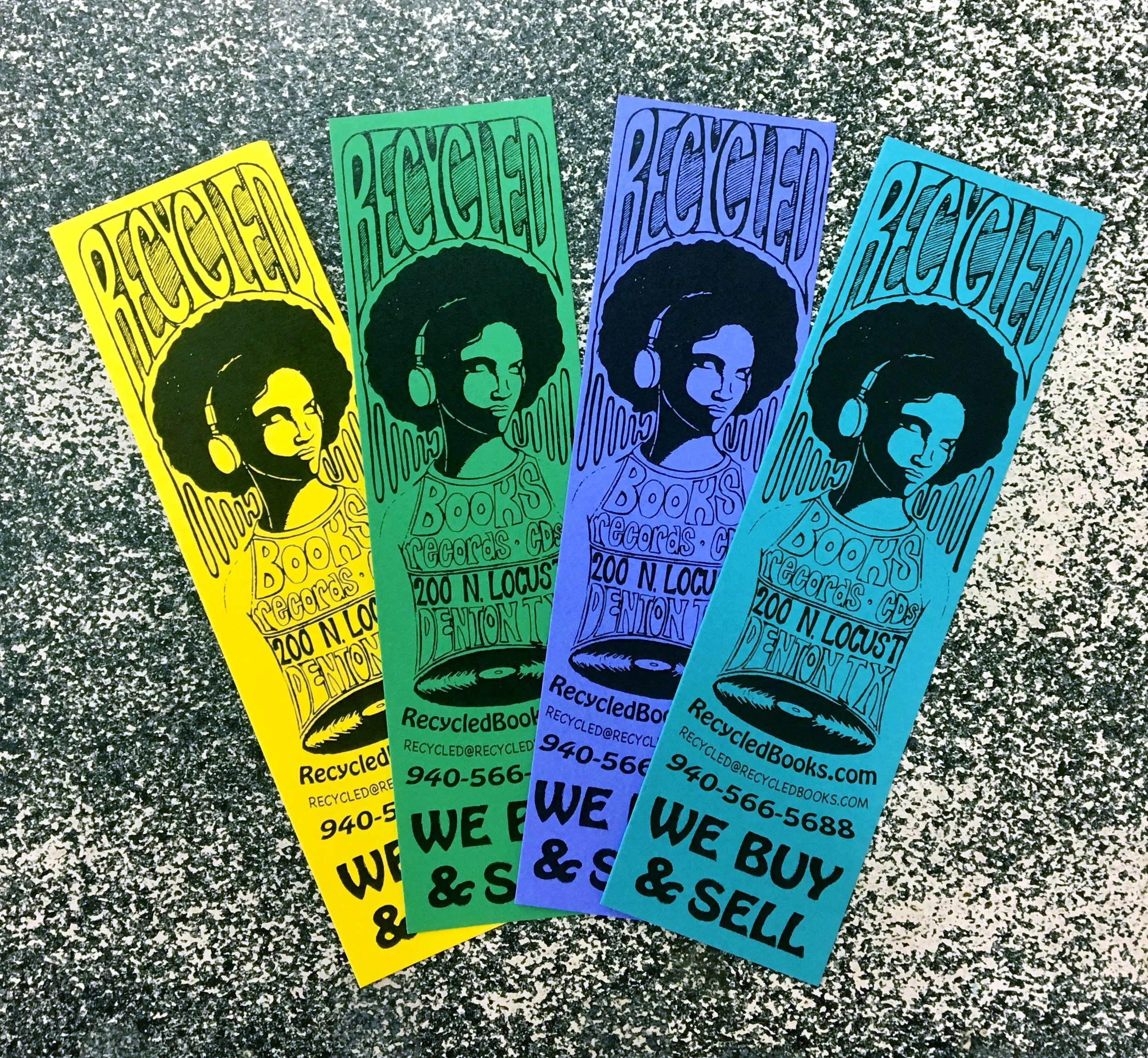 Music Themed Bookmark, 2017