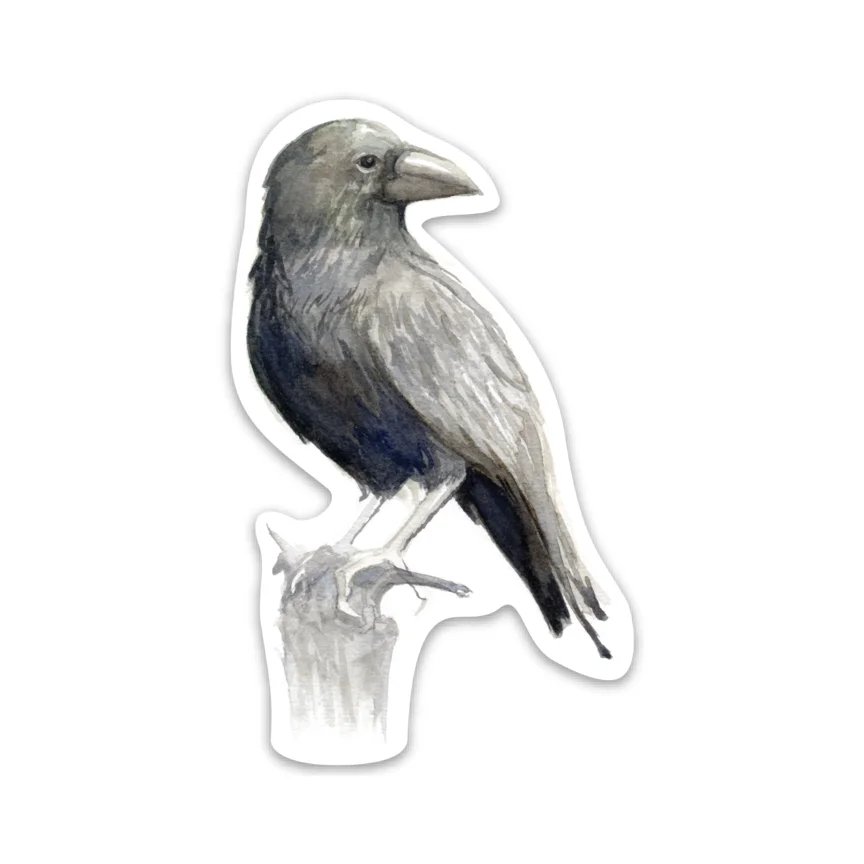 Raven Vinyl Sticker