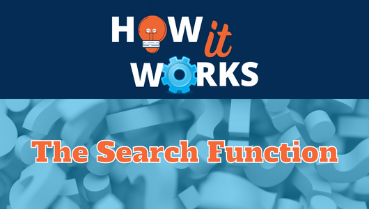 How it Works - The Search Function