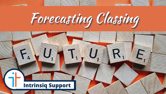 Intrinsiq Support - Forecasting Classing Solution
