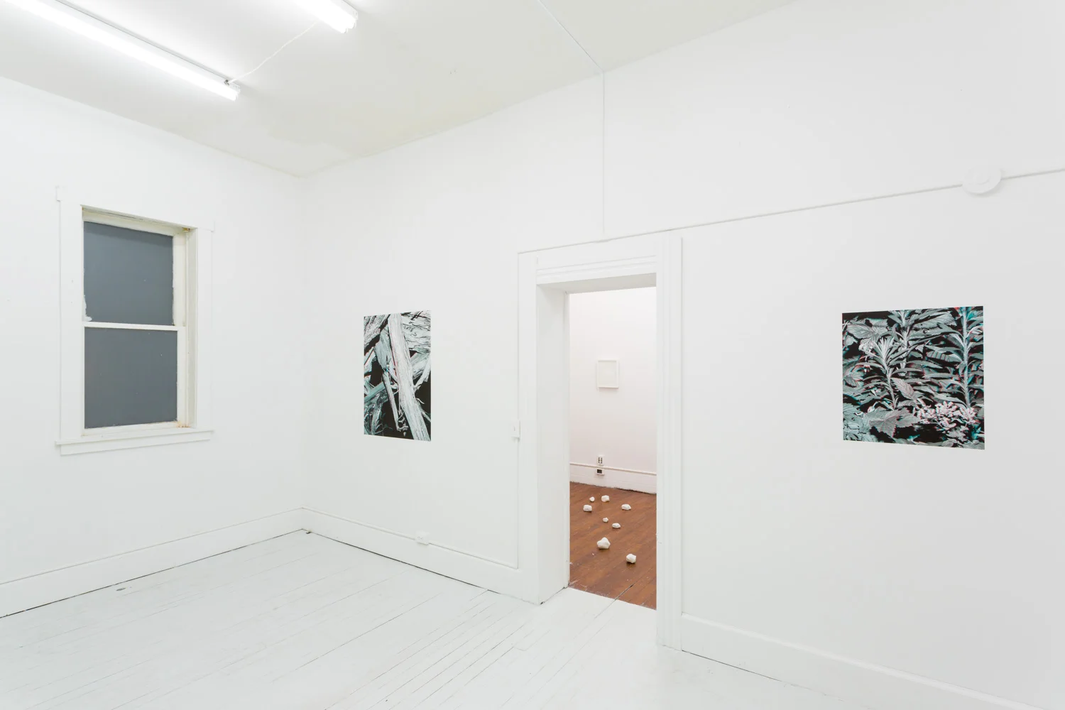 Installation of The Field, The Neon Heater Gallery, Findlay, OH, 2016