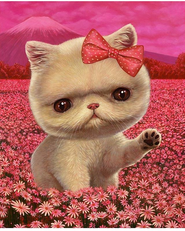 It&rsquo;s #internationalcatday so here&rsquo;s @caseyweldon&rsquo;s take on #hellokitty