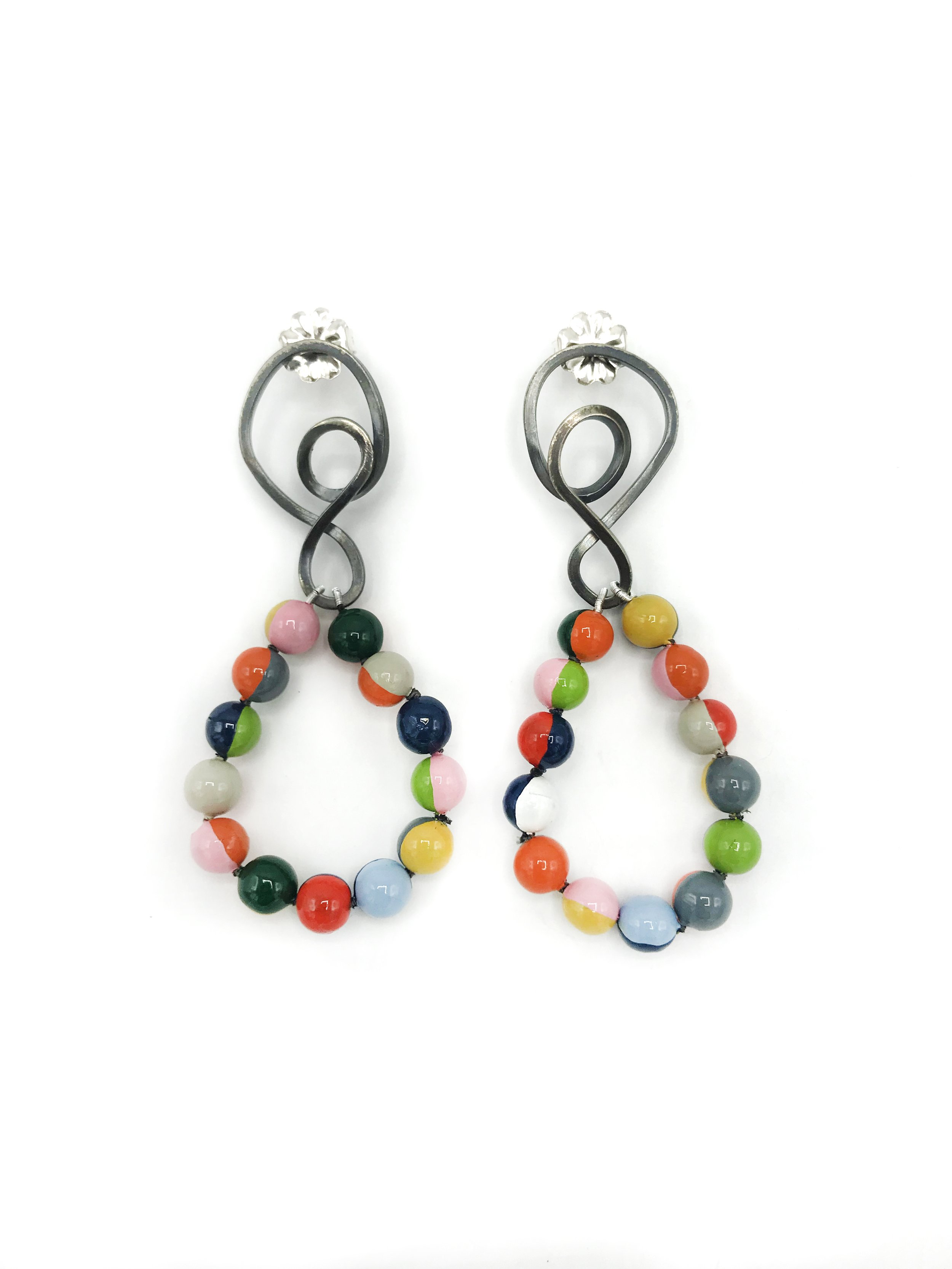 Andy Lowrie Earrings_ Mardi Gras Beads.jpg