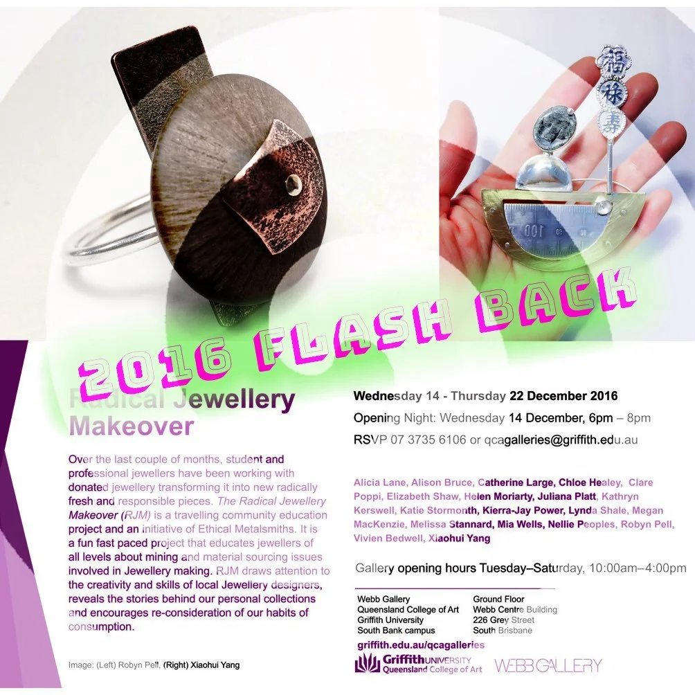 We aren&rsquo;t quite sure why the trend exists, but we are here to say we too existed during the year, 2016😂😎! It was a particularly special year as RJM was hosted in Brisbane, Australia at Queensland College of Art and Design ( @qcadgriffith ) to