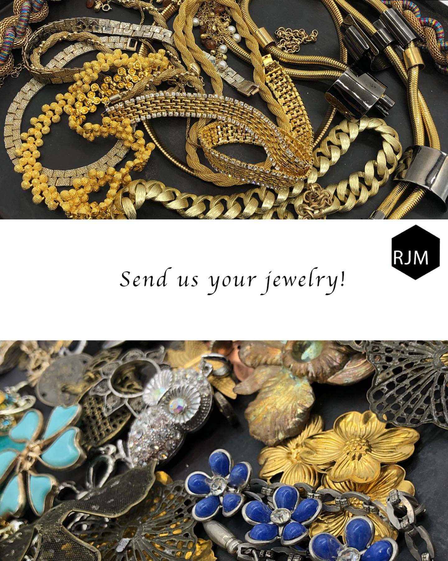 RJM is always accepting donations! 

Do you have a class ring that you never wear anymore? DONATE it! Do you have costume jewelry from your glory days that hasn&rsquo;t stayed in style? donate it! Are there items in the bottom back corner of your jew