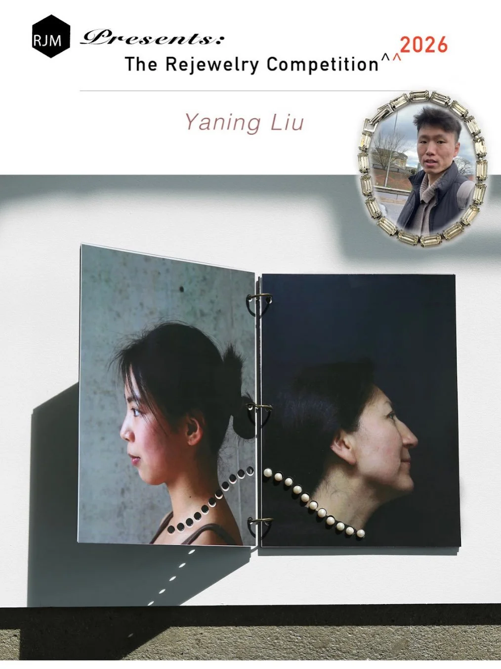 💎⚡️We continue our 2026 Rejewelry Competition winners-reveal with artist, Yaning Liu (@yaningjewellery). 

Yaning Liu is a contemporary jewellery artist and researcher. He holds a BA degree from Beijing Union University and graduated from the Royal 