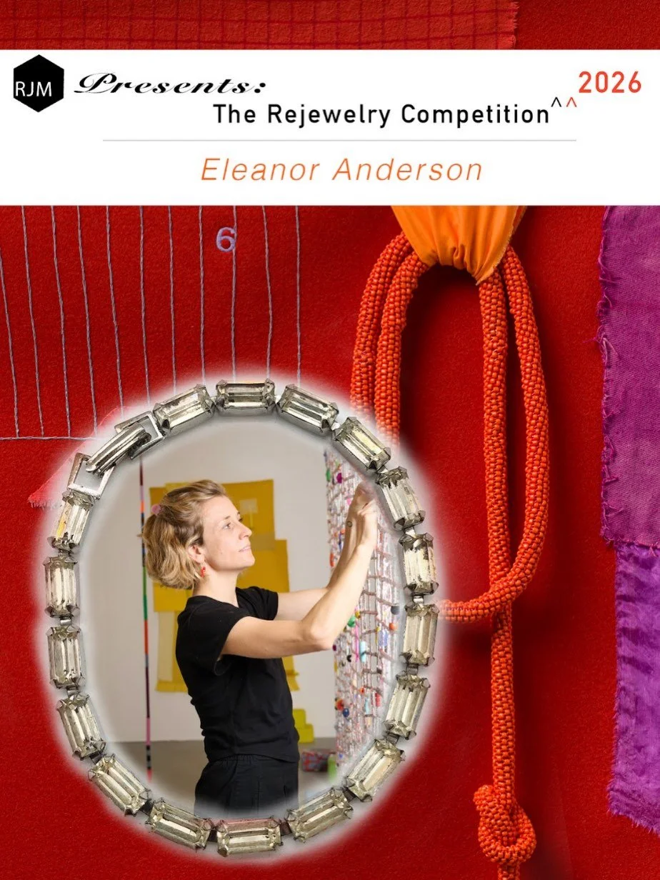 Happy Friday! Let&rsquo;s give a collective welcome to another of our 2026 Rejewelry Competition winners, Eleanor Anderson! (@eleanor_anderson_studio). The juror-selected Rejewelry cohort represents an exciting cross section of artists and jewelers w
