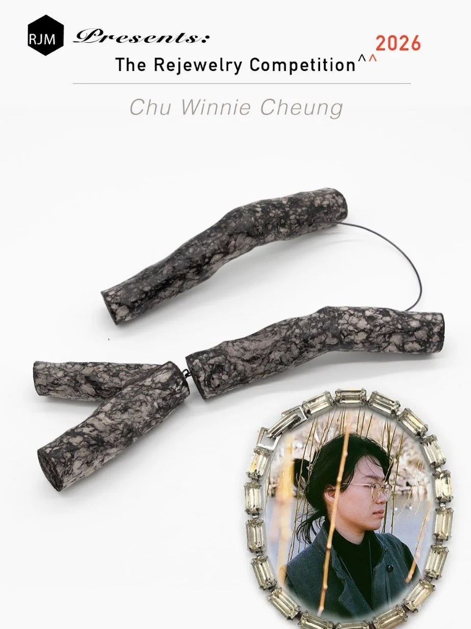 🥳Let the rollout continue! Let&rsquo;s give a warm welcome to another of our 2026 Rejewelry Competition winners, Chu Winnie Cheung (@winniecc_2647)! The juror-selected Rejewelry cohort represents an exciting cross section of artists and jewelers who