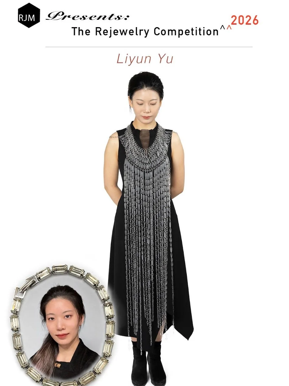 THE 2025 Rejewelry Competition ROLLOUT CONTINUES!!🥵🥳Cheers to our next winner reveal: Liyun you (@_liyunyu_)! Read on to learn about Liyun&rsquo;s work. 

My work explores how personal emotions and memories can be transformed in into wearable forms
