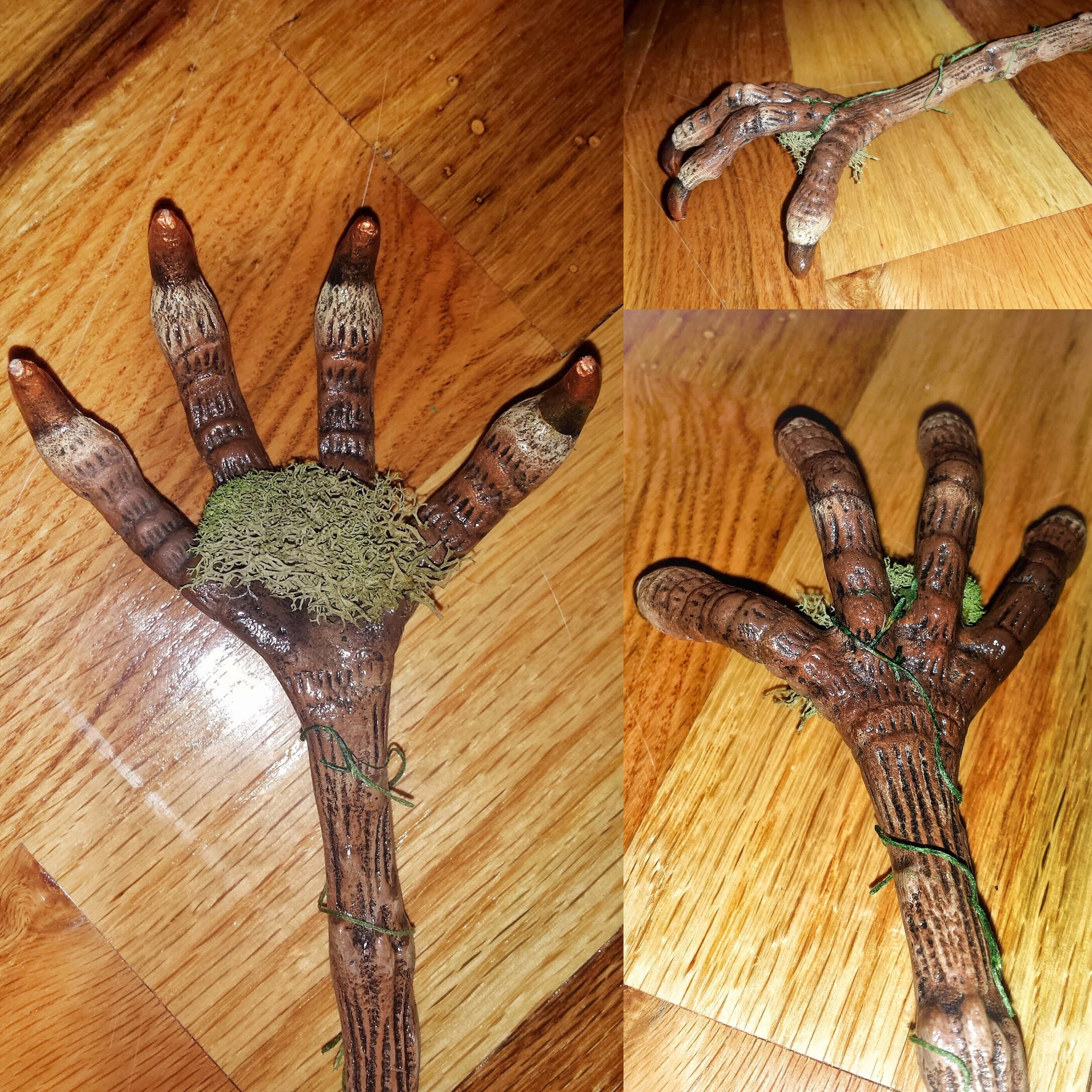 Making a Wand From Salad Tongs