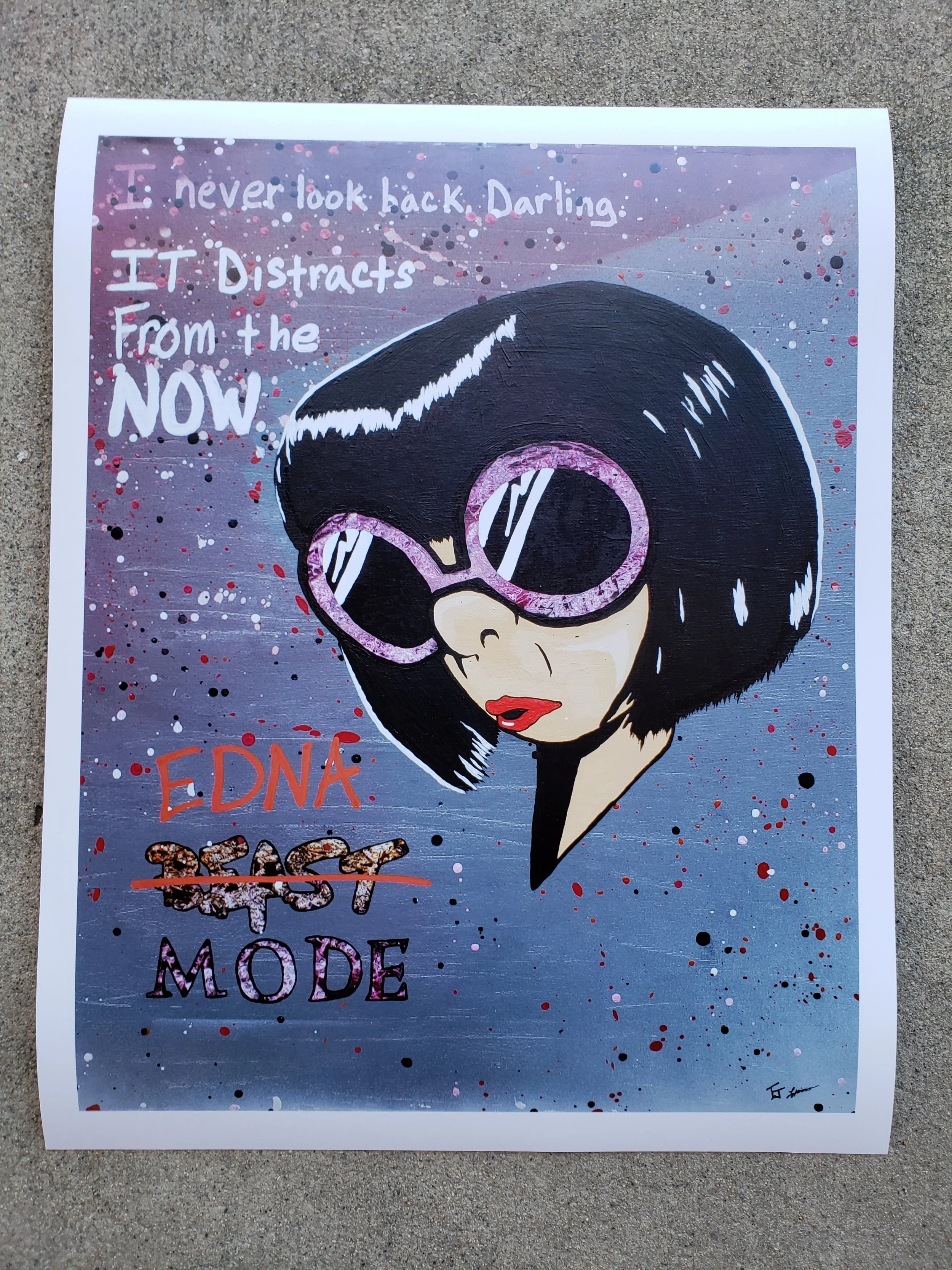 Edna Mode (11x14)
