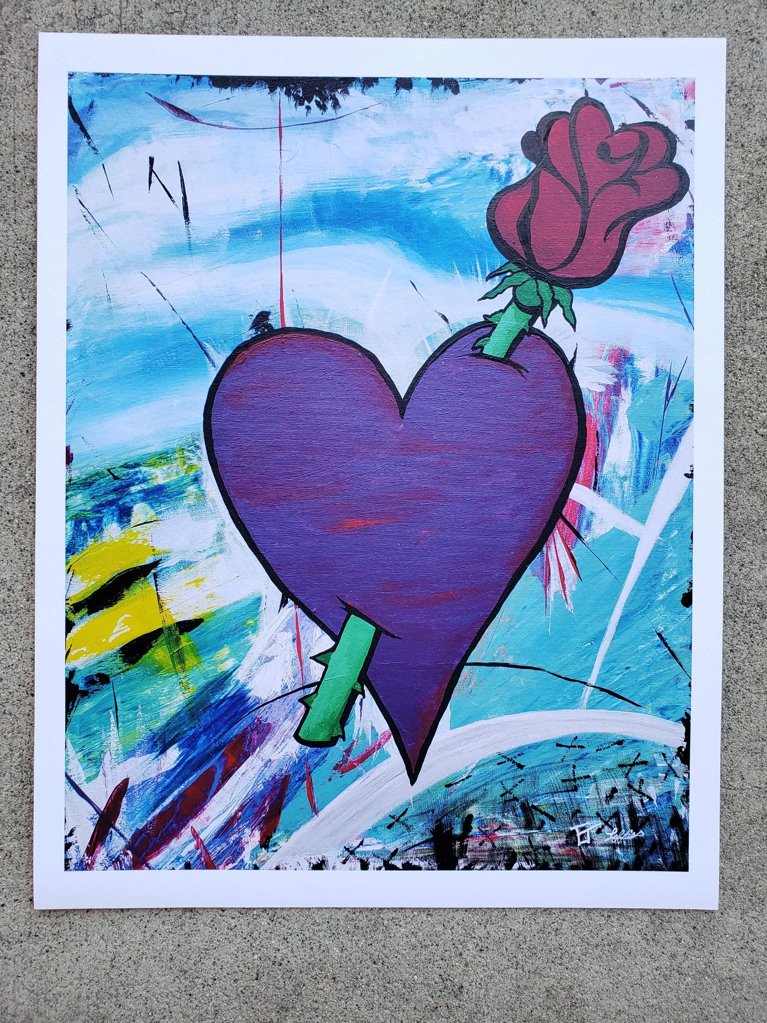 Love Hurts [We're the Roses] (11x14)