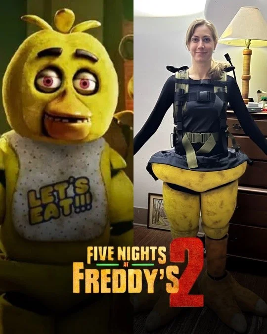 Chica in FNAF 2!