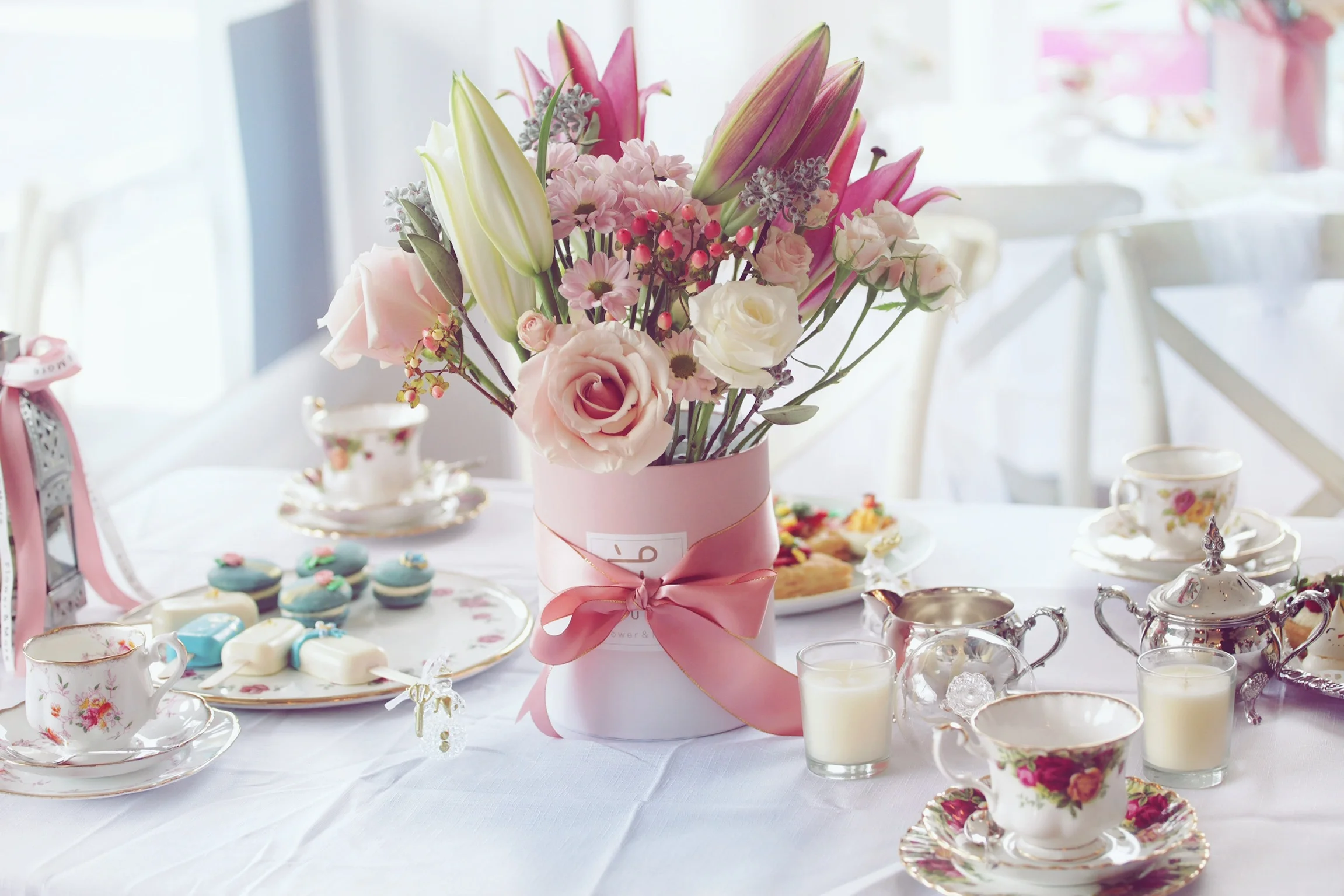 Vintage Theme Hightea