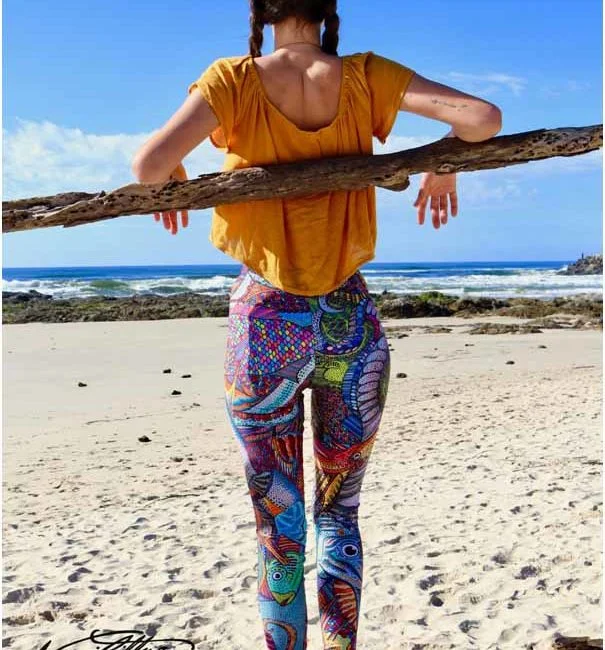 Some of Naomi’s awesome eco-fashion range. Photo by Naomi Gittoes ( @naomigittoes )