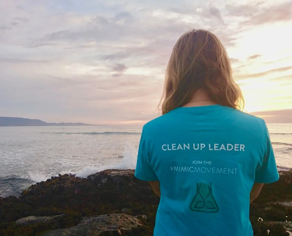 GOS Lead Ambassador Nicola Kennedy at her cleanup location in Wollongong, Australia (image: @nicciandthenautilus )