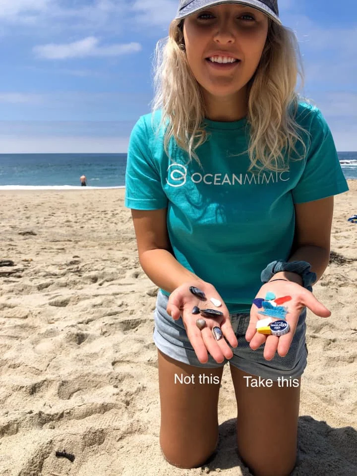 GOS Lead Ambassador Kaysha Kenney at her cleanup location in California, USA. Kaysha’s trash was mainly composed of microplastics with a whole load of styrofoam. Remember, when visiting your beaches only take what should not be there in the first place. (photo: @kayshakenney )
