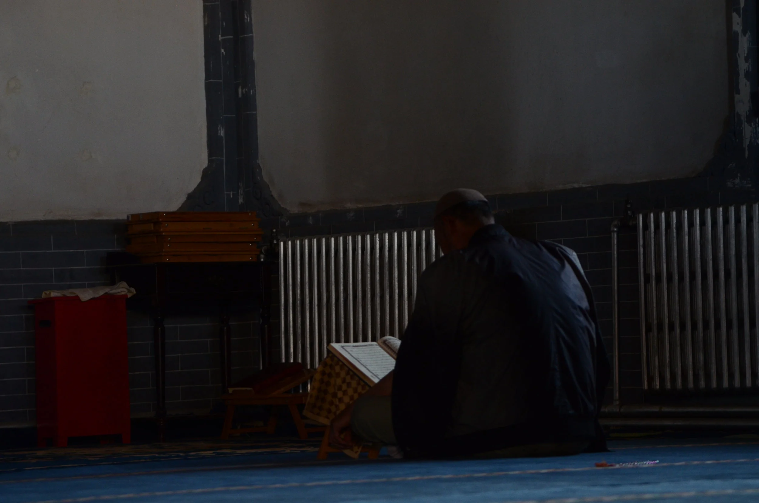 (Photography) Man at the Mosque, 2016.