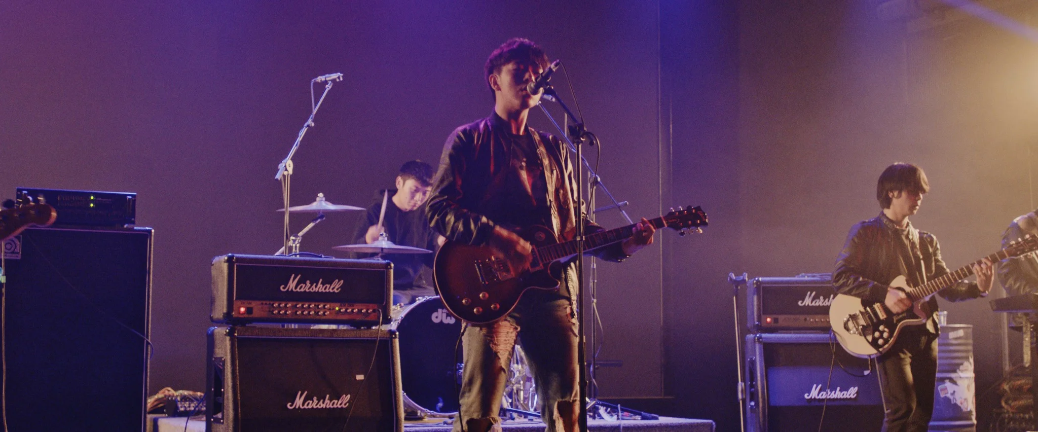 Still from Silent Hero, a short film produced by Yifei He.