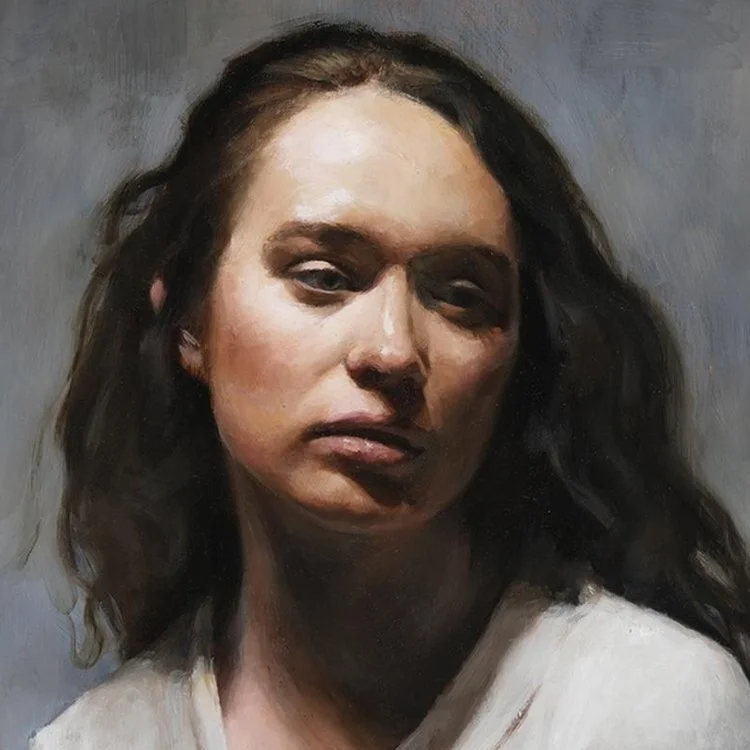 Portrait Painting from Life @ Schoolhouse 3/4