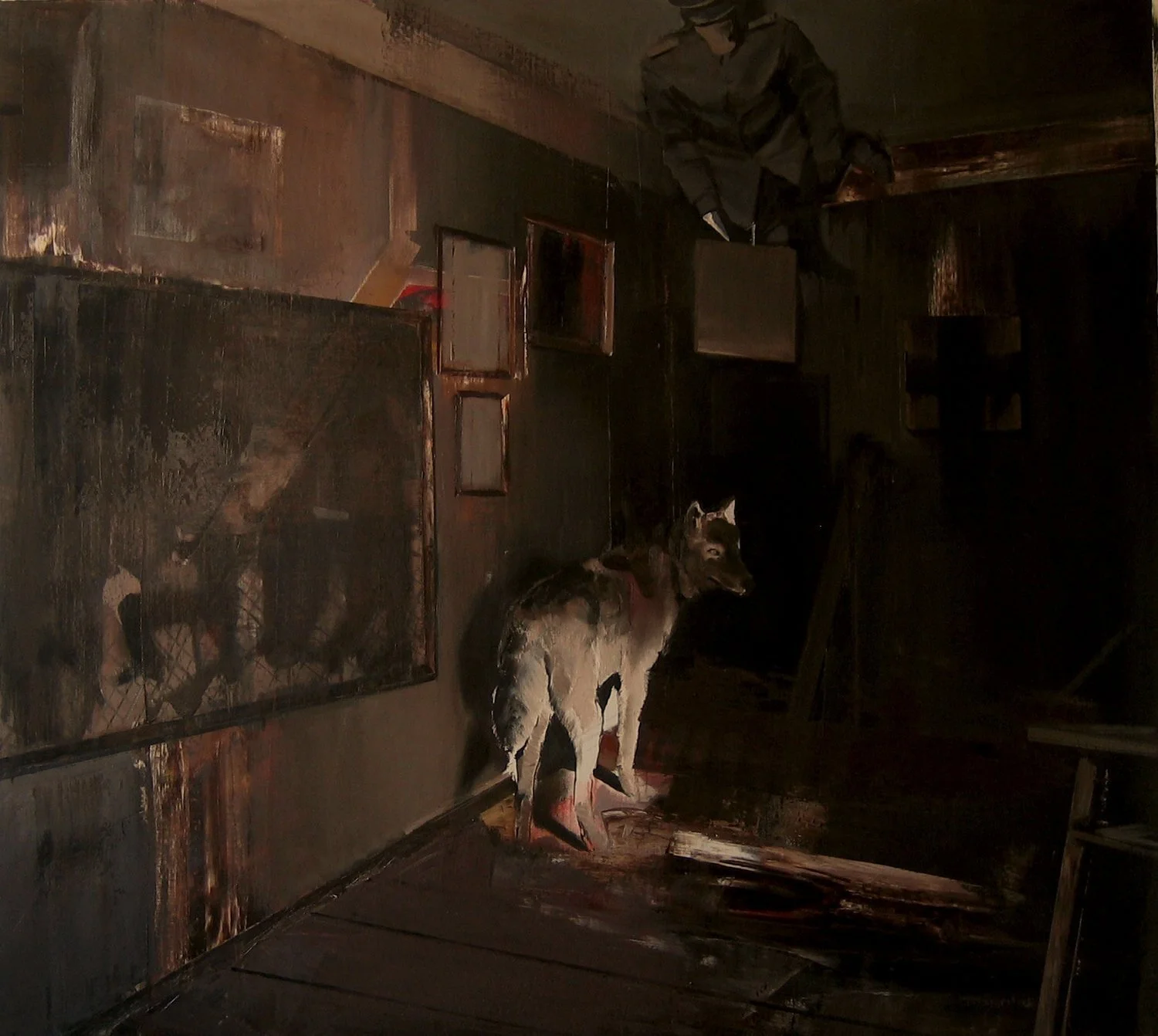 ‘Dada is Dead’ 2009. Oil on Canvas 220 x 200 cm