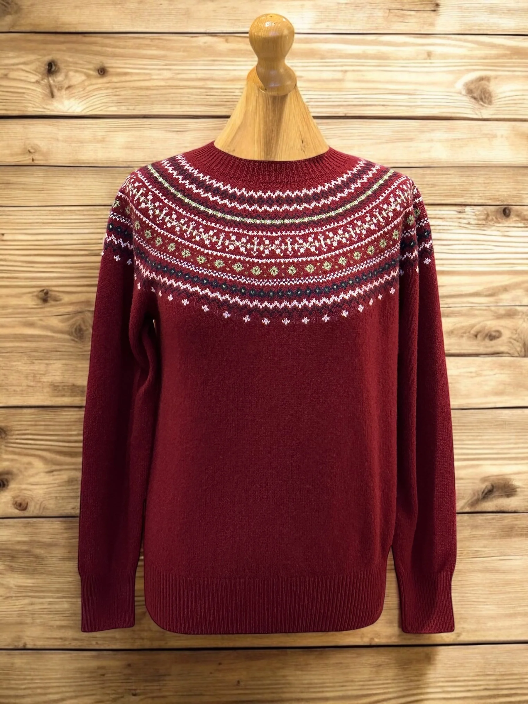 Harley Cashmere Mix Jumper, Vinaccia