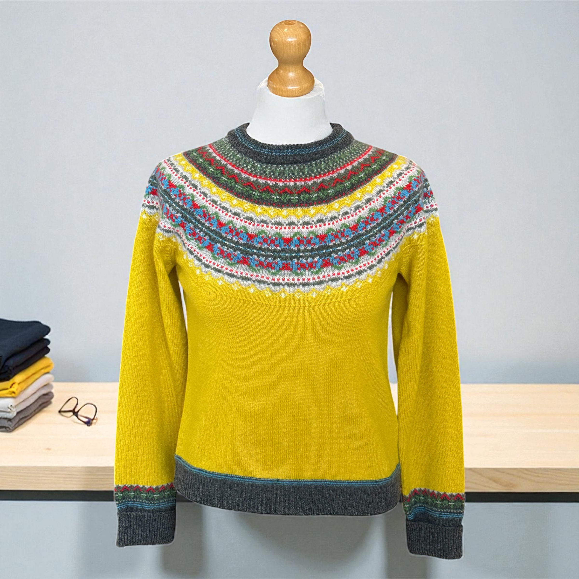 Eribe Alpine Short Sweater, Piccalilli