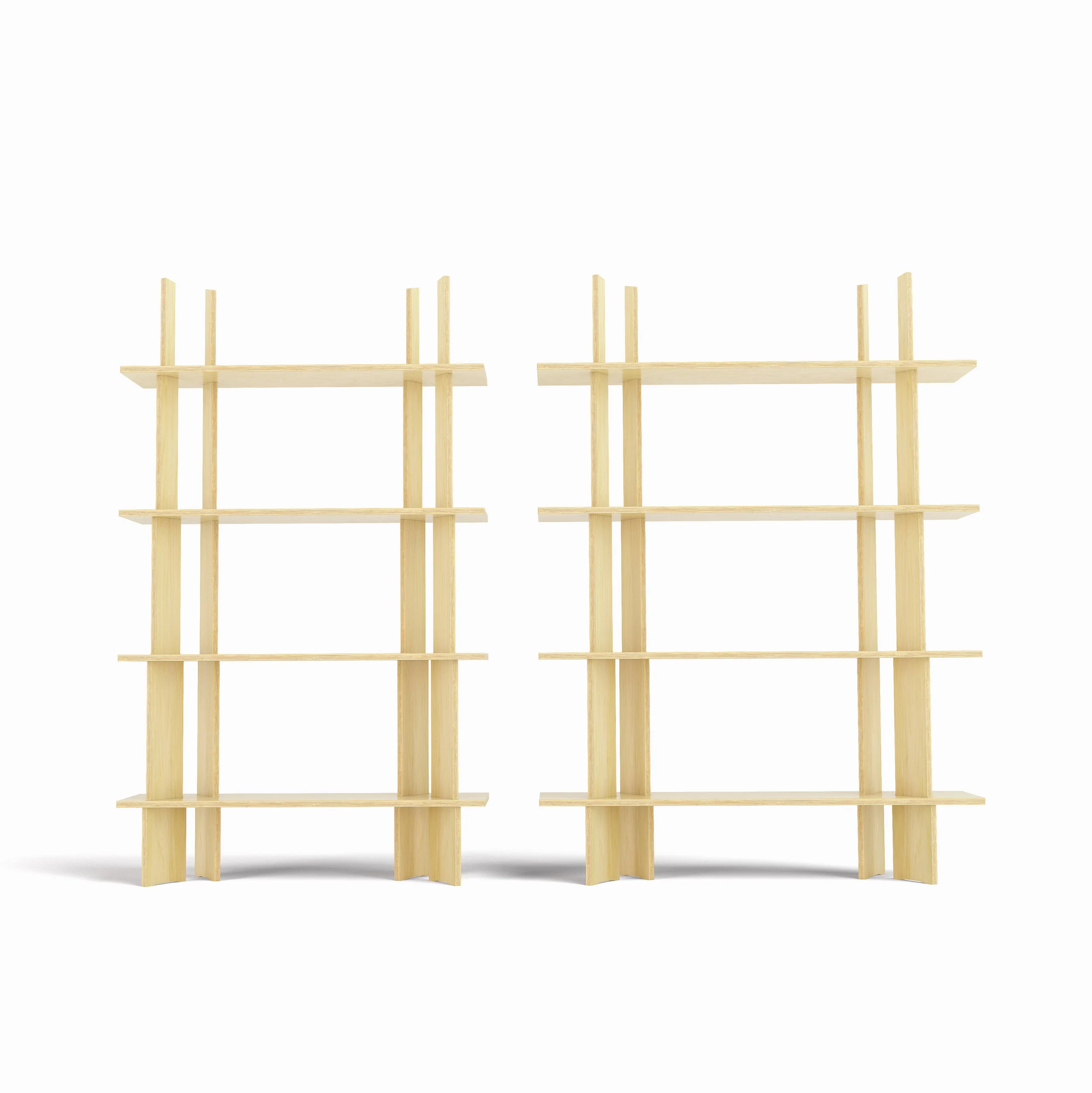 FIT_Furniture-Forest_shelf_Narrow_4_shelf-Ronen_Kadushin