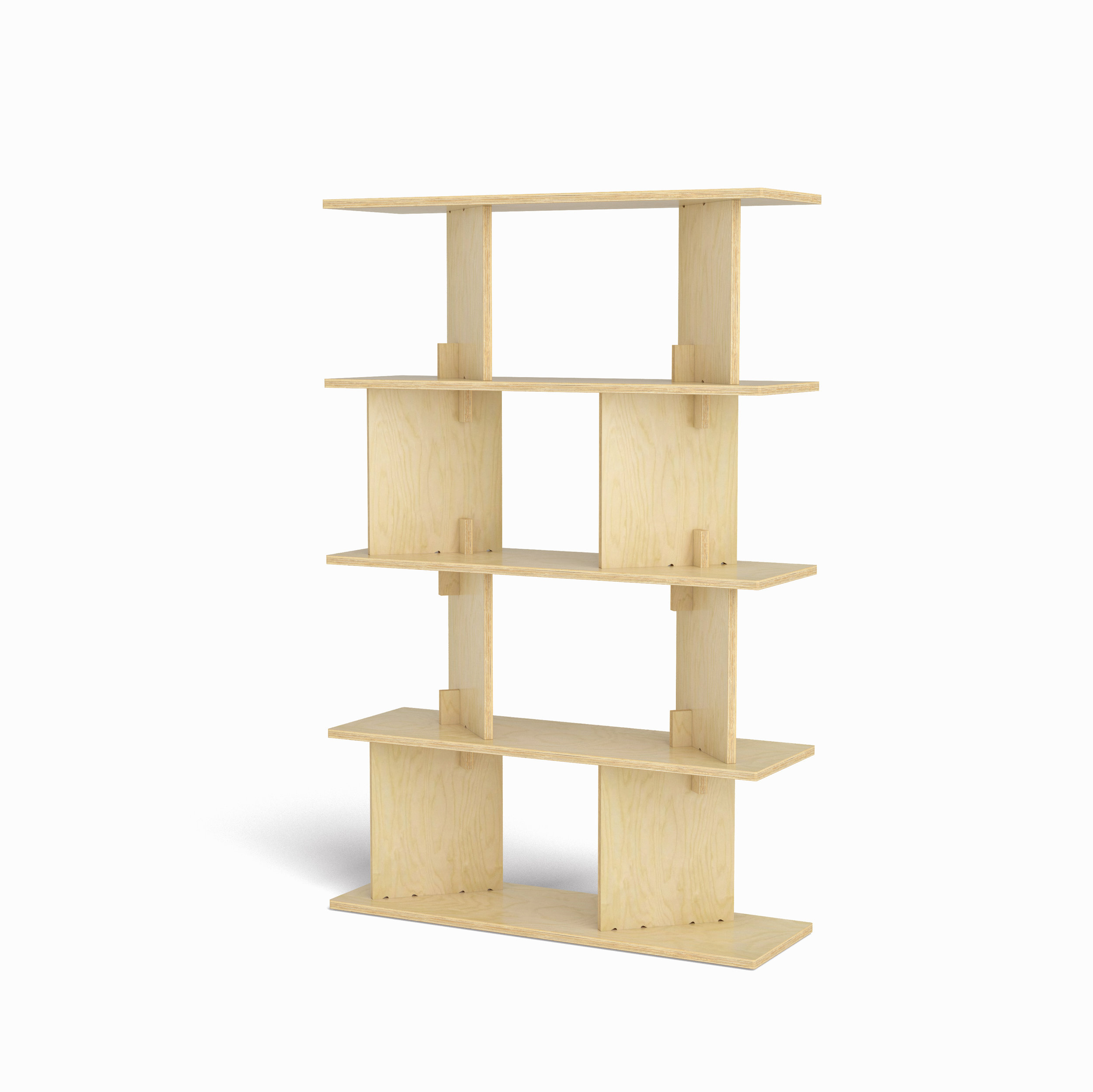 FIT_Furniture-Neubau_shelf_Narrow_5_shelf-Ronen_Kadushin