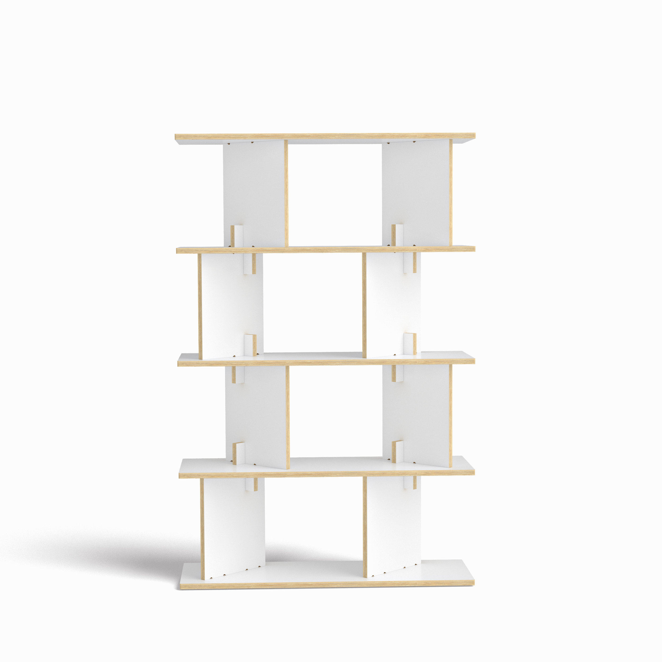 FIT_Furniture-Neubau_shelf_Narrow_5_shelf-Ronen_Kadushin