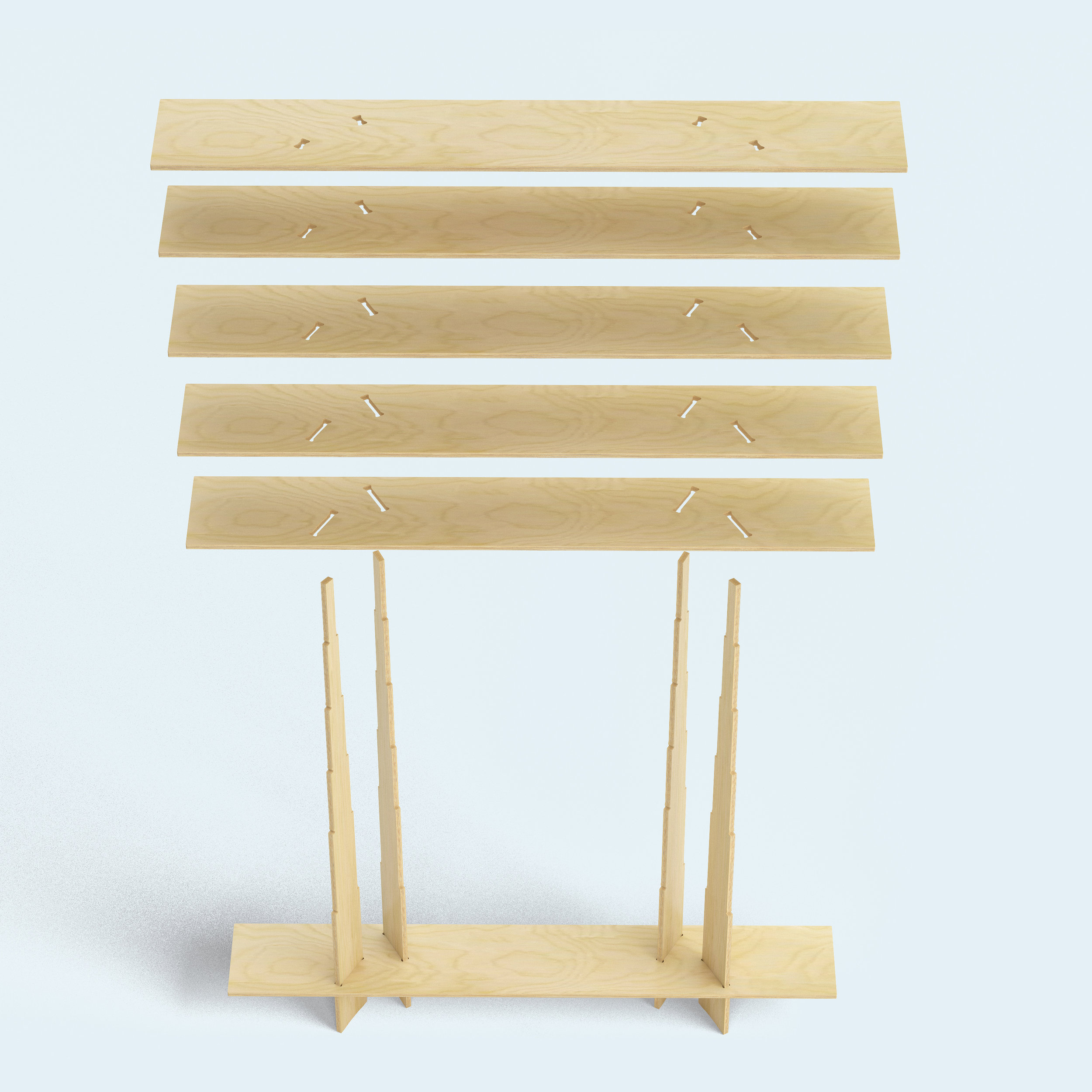 Italic shelf_ Ronen Kadushin_FIT-furniture.com