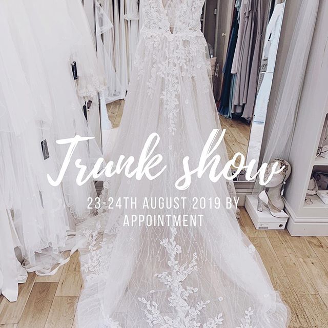 BLUE BY ENZOANI• Trunk show is our next exciting event at White Bride- by appointment we will have lots of the most beautiful dresses from @enzoani 2019 collection PLUS we will have received new 2020 gowns to try! Please DM for remaining appointments 💕 #whitebridewales #bridalboutiquenarberth #visitnarberth #Narberth #Pembrokeshirebrides #Carmarthenbrides #Ceredigeonbrides #specialday #luxebride #specialshop #gowns #2020 #2019