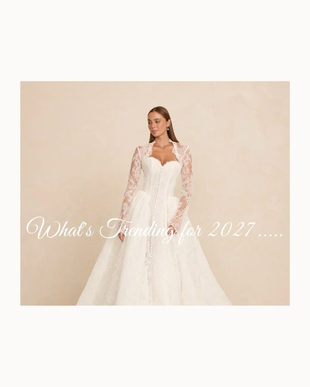 TRENDS FOR 2027 BRIDES&bull;
We are loving these trends and have some beautiful gowns that tick these boxes and make you feel AMAZING!
#whitebridewales #bridalboutiquenarberth #bridaltrends #2027brides