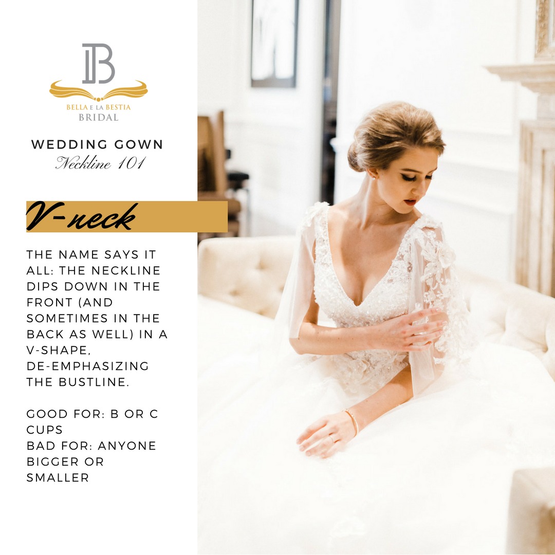 Choosing the Perfect Neckline for Your Wedding Dress - Fashionably Yours  Bridal & Formal Wear