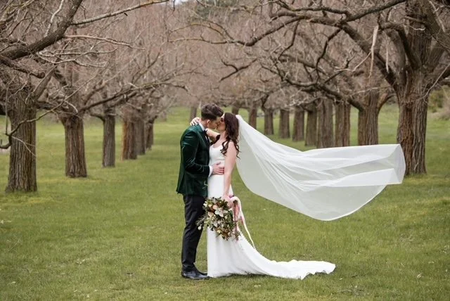 Kasey &amp; Dale’s Wedding at Coombe Yarra Valley | Fit &amp; Flare Wedding Dress in Melbourne