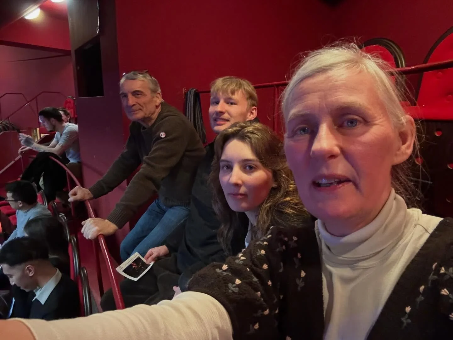 Please meet our family. The Tange-Gerard&rsquo;s are  Alain and Solveig with our kids on a rare occasion out together last night doing something we have done a lot for 20 years: enjoying live music. What better way to mark Valentine&rsquo;s Day than 