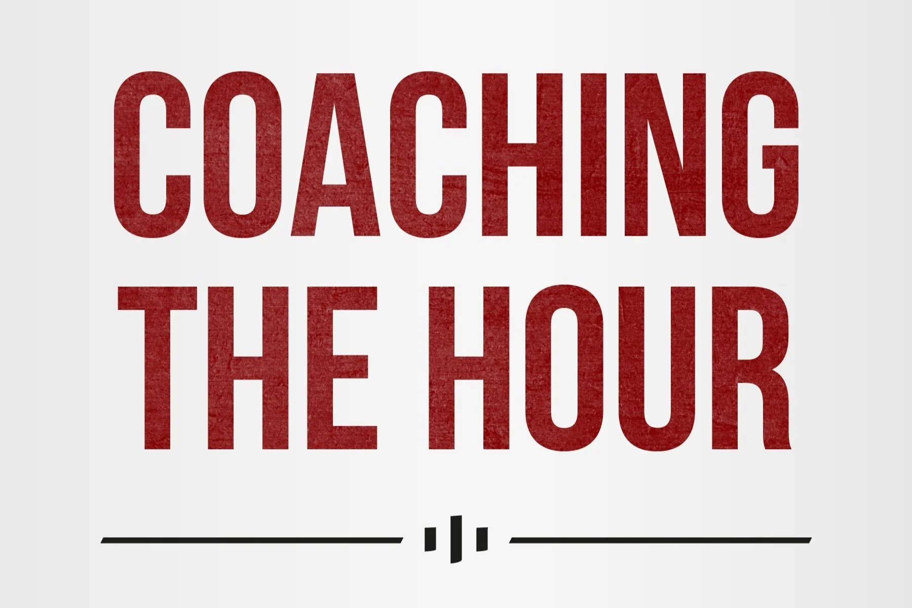 My book; Coaching the Hour 