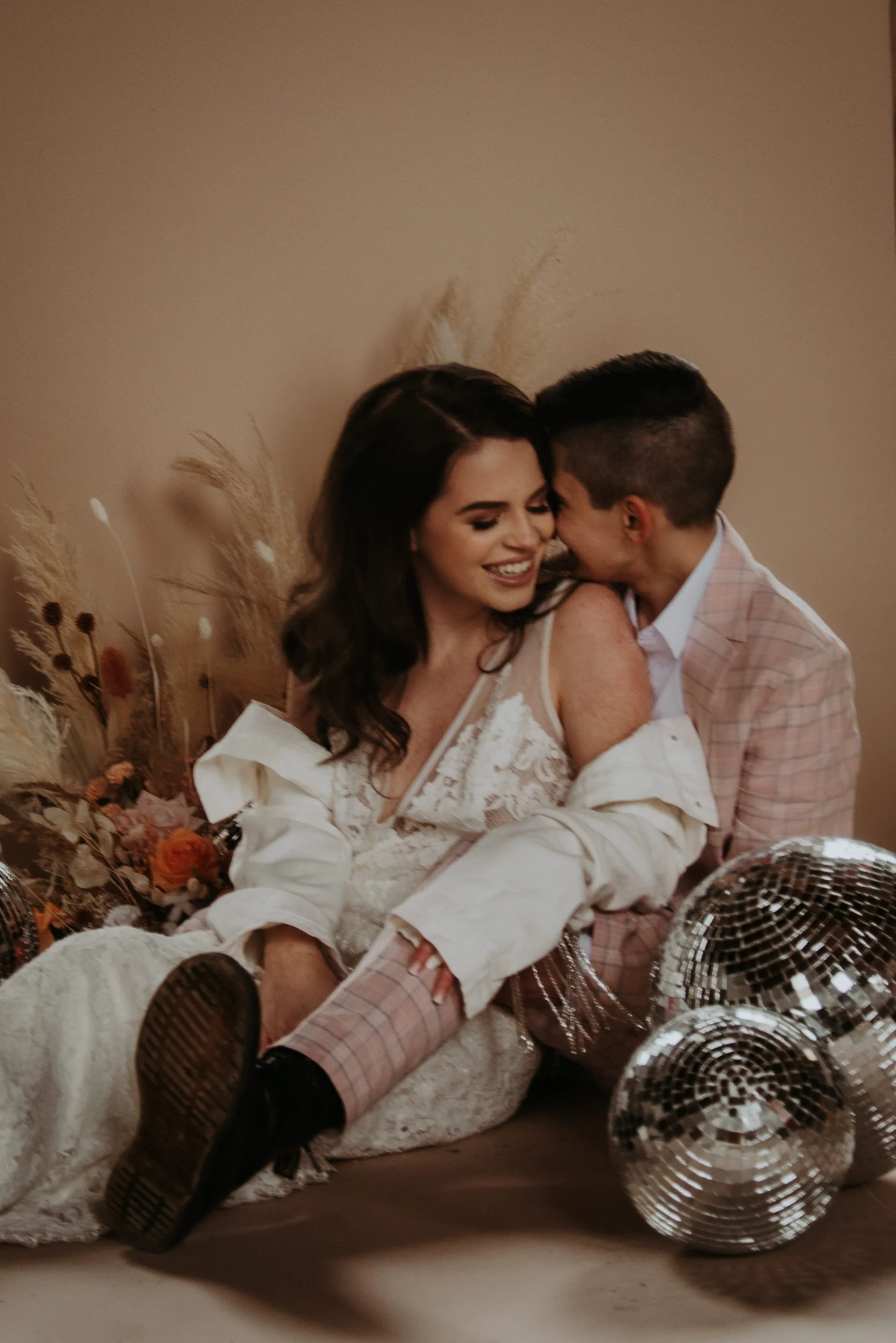 A Valentine Disco Elopement | Ash and Logan