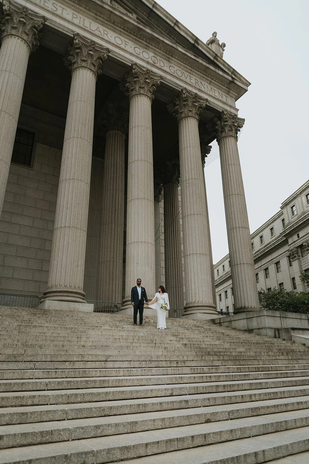 Molly & Brendon | NYC City Hall Elopement