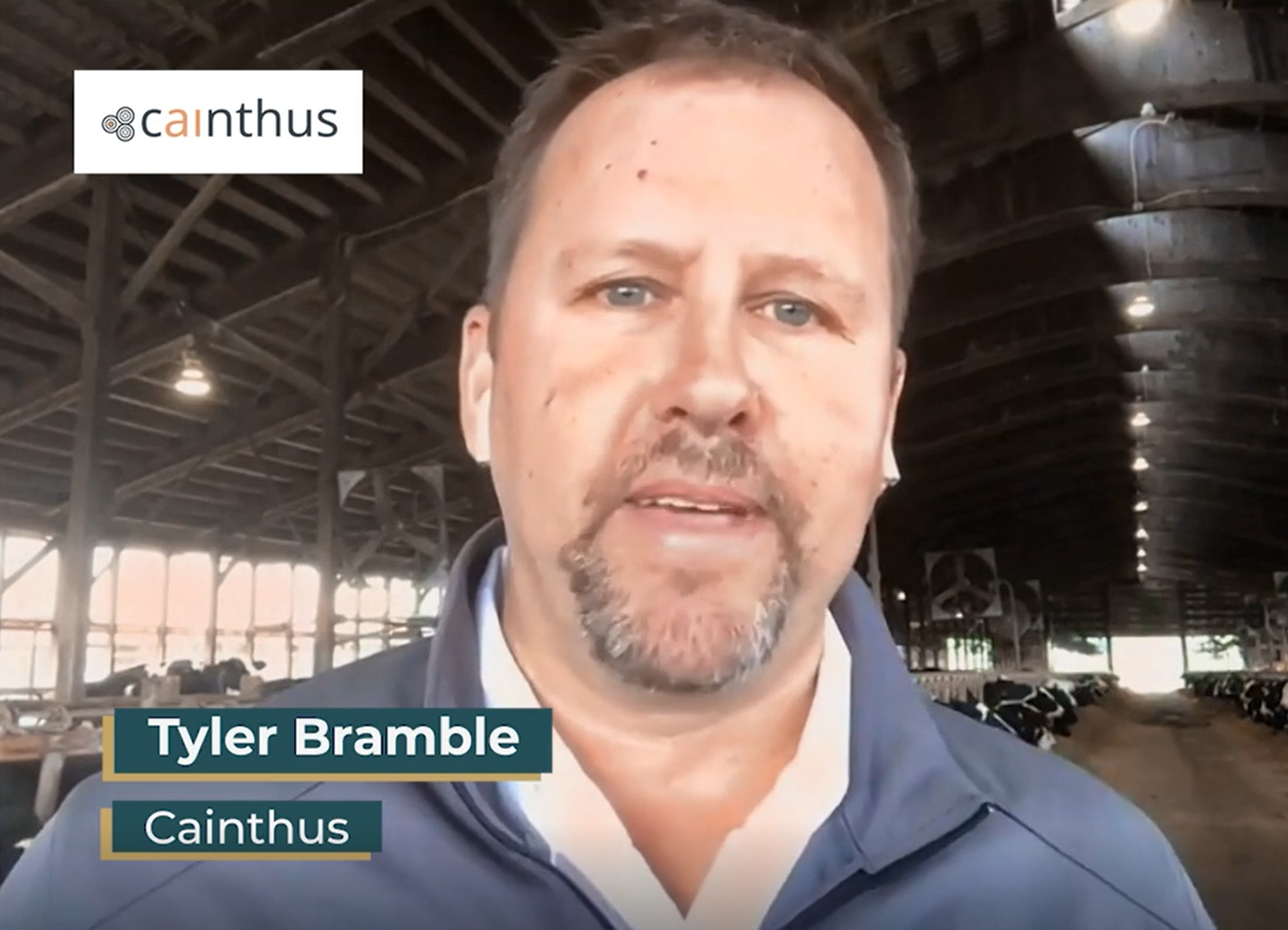 Cainthus technology explained at the World Dairy Expo TECH SPOTLIGHT