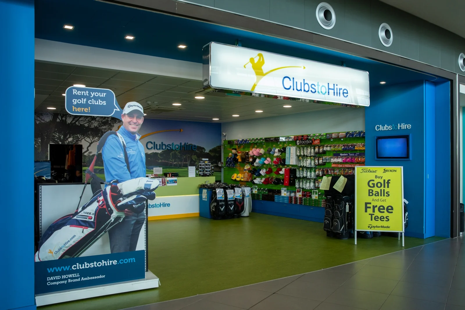 Clubs to Hire’s busy Faro outlet