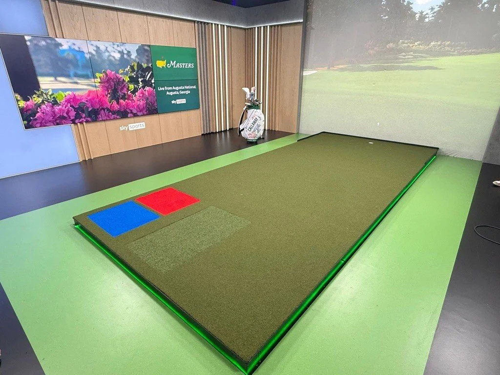 PLATFORM GOLF INSTALLATION AT SKY SPORTS STUDIO TO ENHANCE TOUR COVERAGE