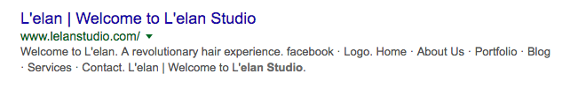 Make sure that your website description looks attractive from Google