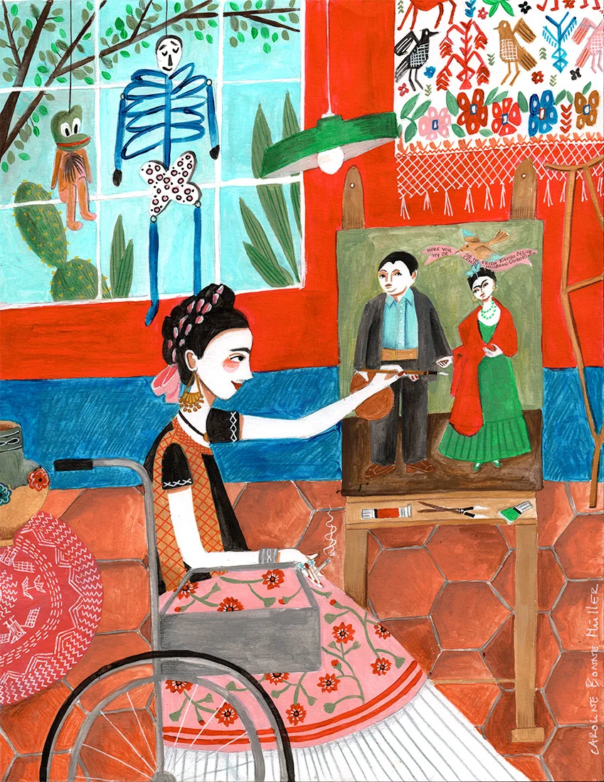 Frida Kahlo by Caroline Bonne Muller