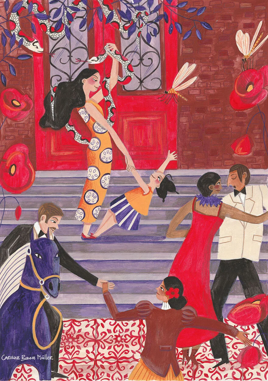 Fire by Caroline Bonne Müller