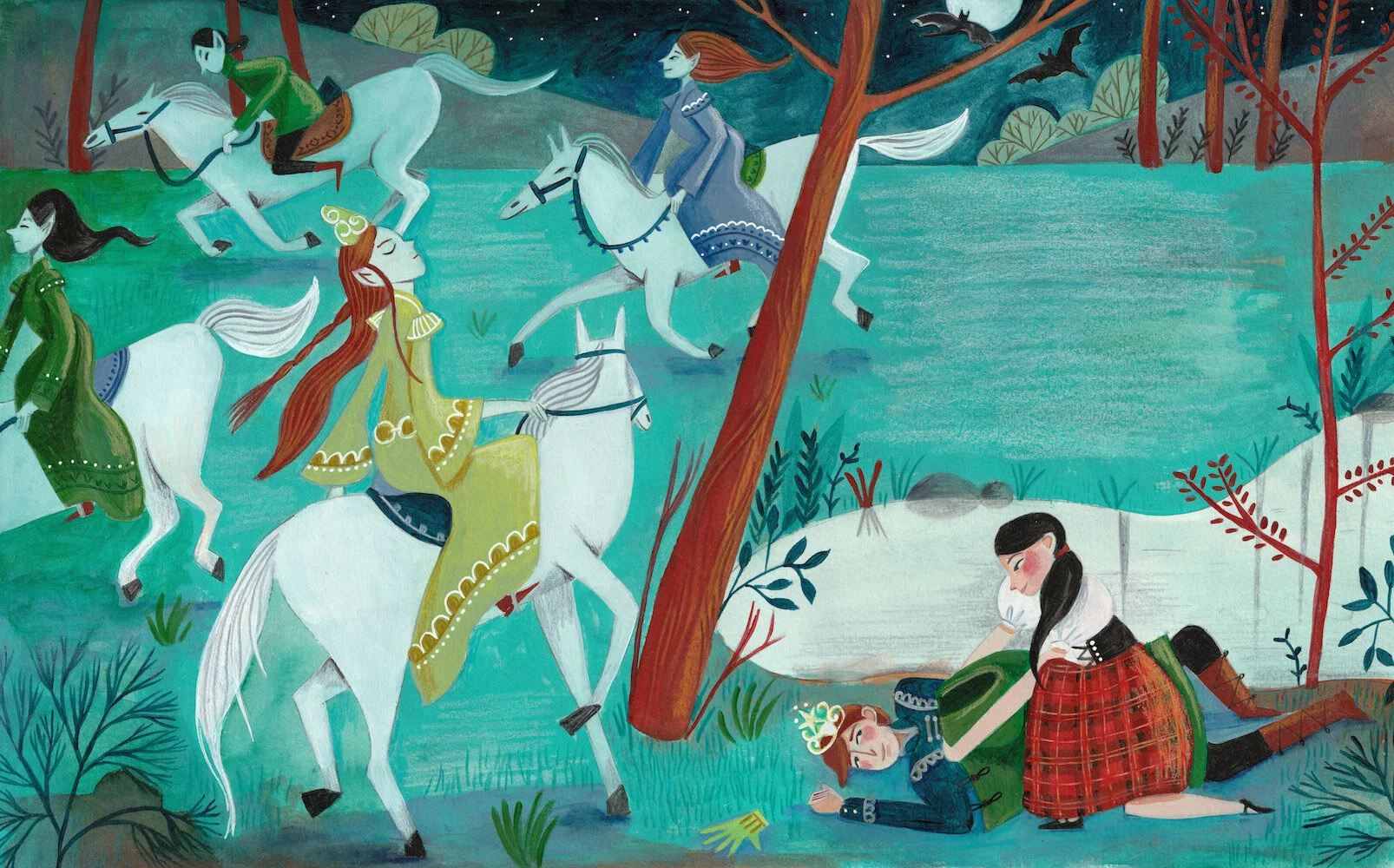 The company of elves illustrated by Caroline Bonne Müller