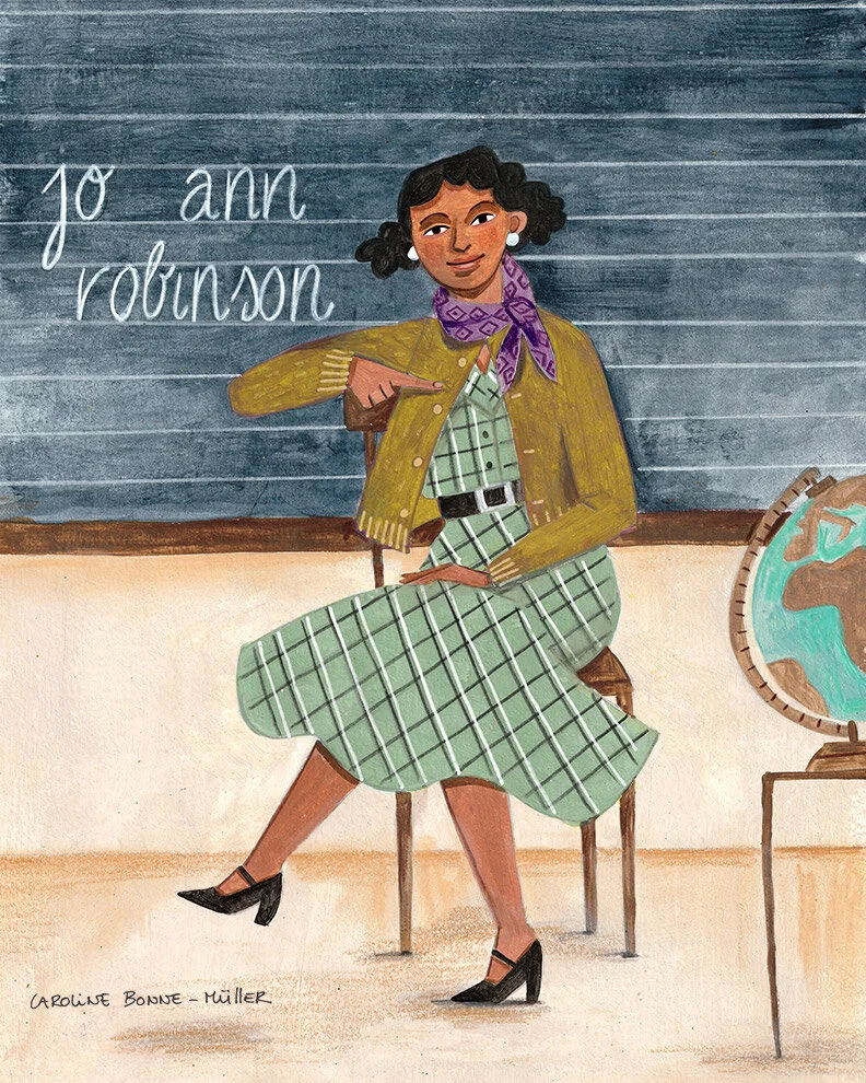 Jo Ann Robinson, Women behind the Bus by Caroline Bonne Müller