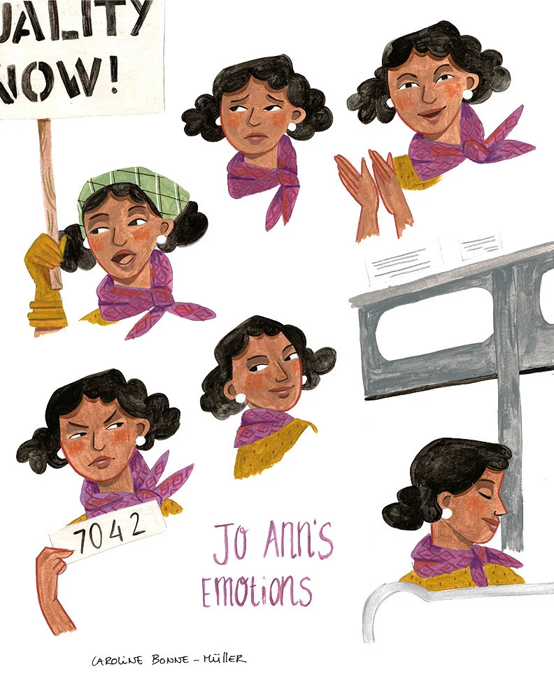 Jo Ann Robinson Emotions, Women behind the Bus by Caroline Bonne Müller