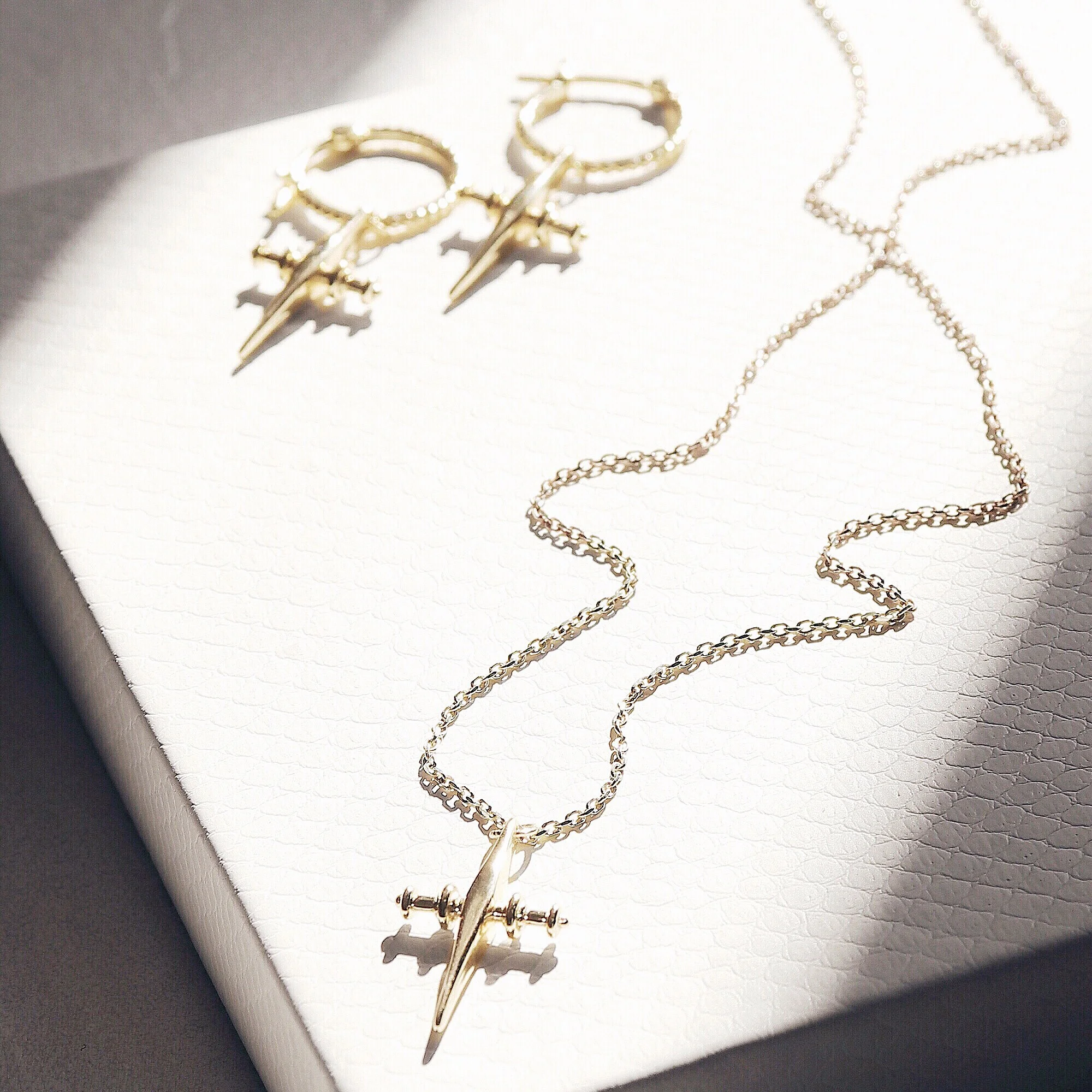 Florence Bugatti | Gold Dagger Jewellery